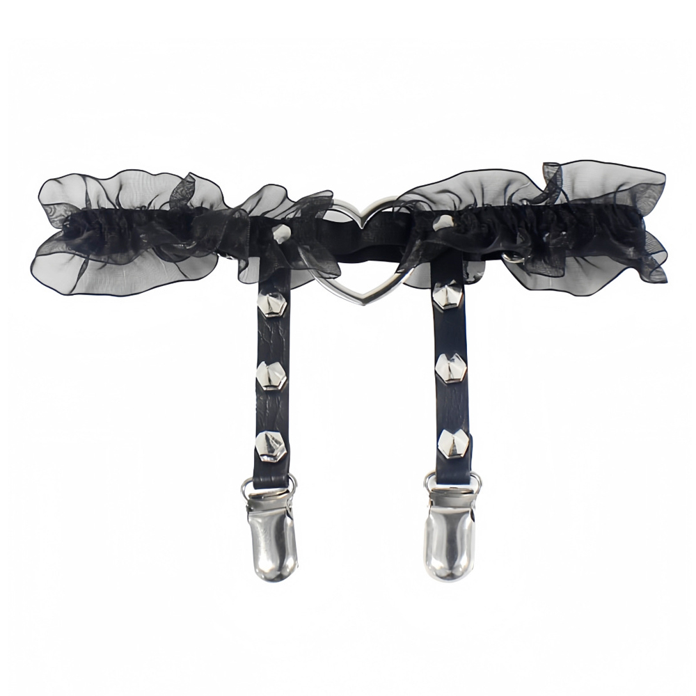 Punk peach heart garter belt P - đánh giá và giá Body Jewelry Rings