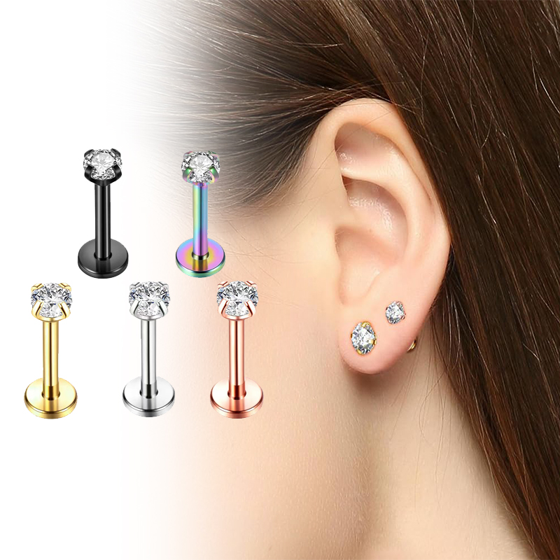16G Titanium Internally Thread - đánh giá và giá Body Jewelry Titanium