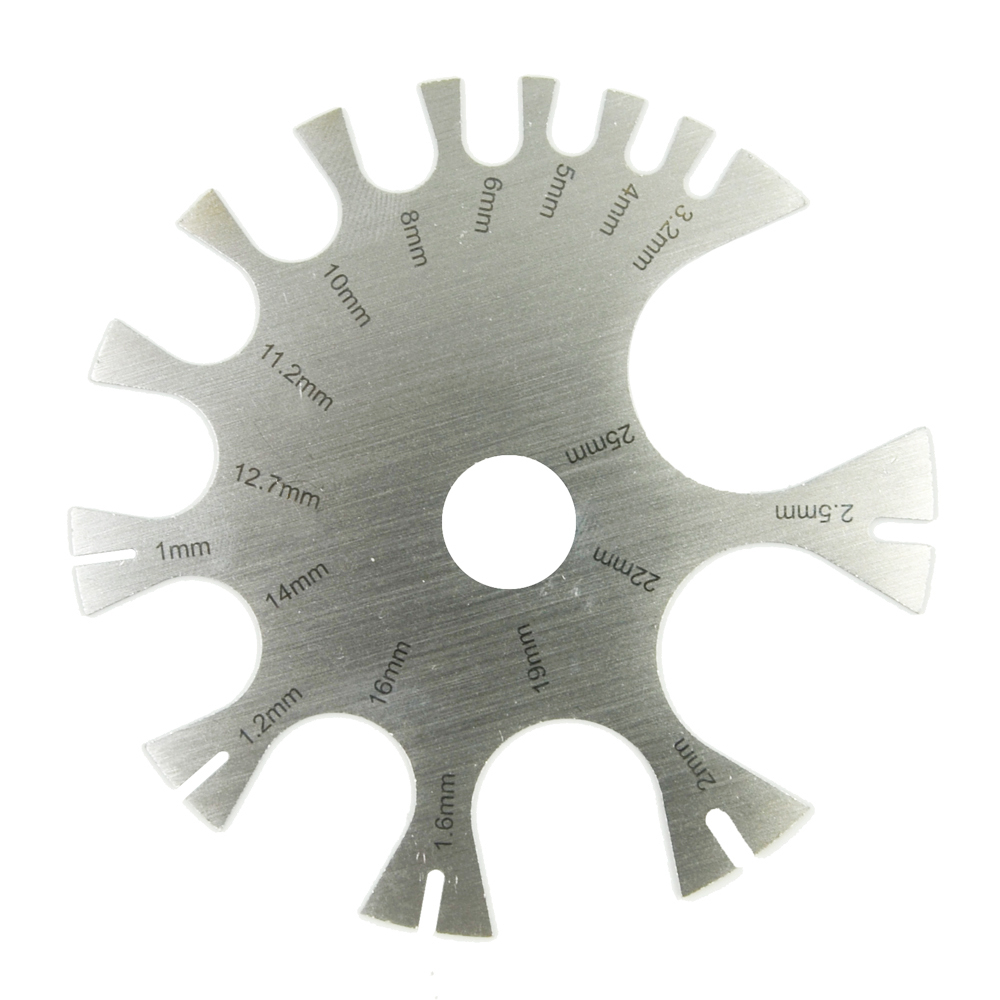 Stainless Steel Gauge Wheel Be - đánh giá và giá Body Jewelry Gauge To Mm
