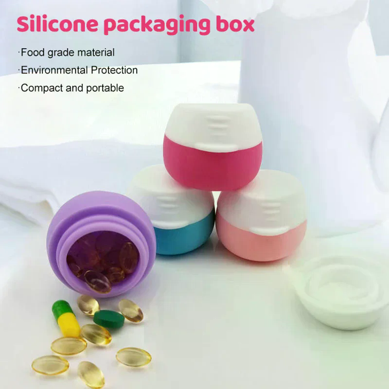 20ml Portable Silicone Travel  - đánh giá và giá Body Jewelry Jewelry Box