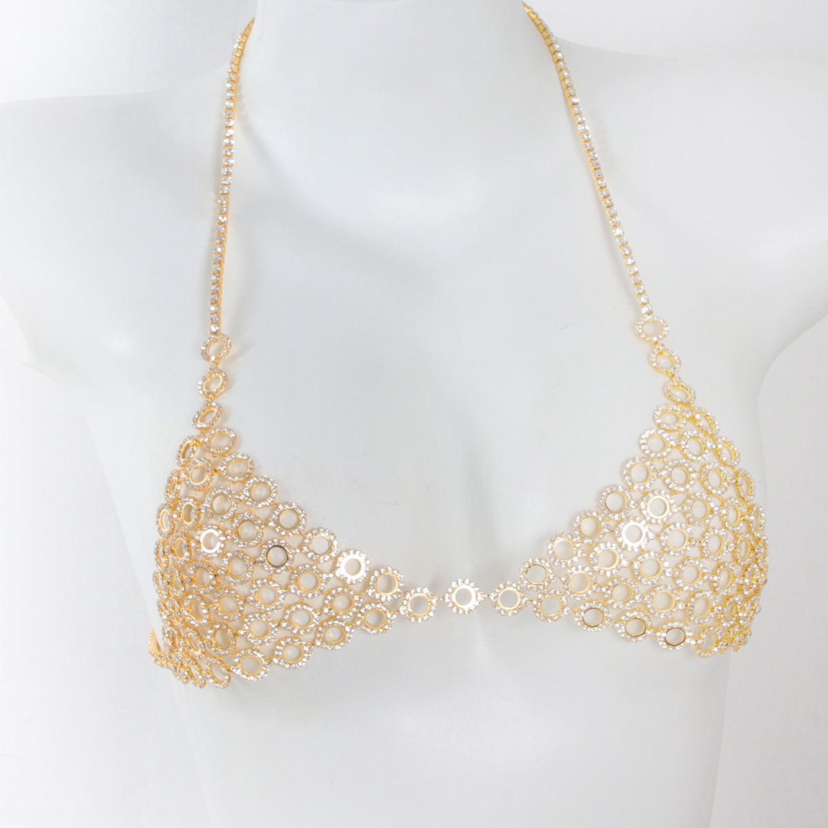 Fashionable Circular Splicing  - đánh giá và giá Body Jewelry Necklace