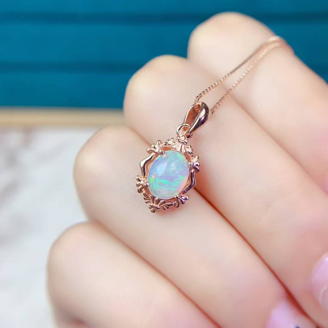 925 Silver Australia Opal Pend - đánh giá và giá Body Jewelry Australia