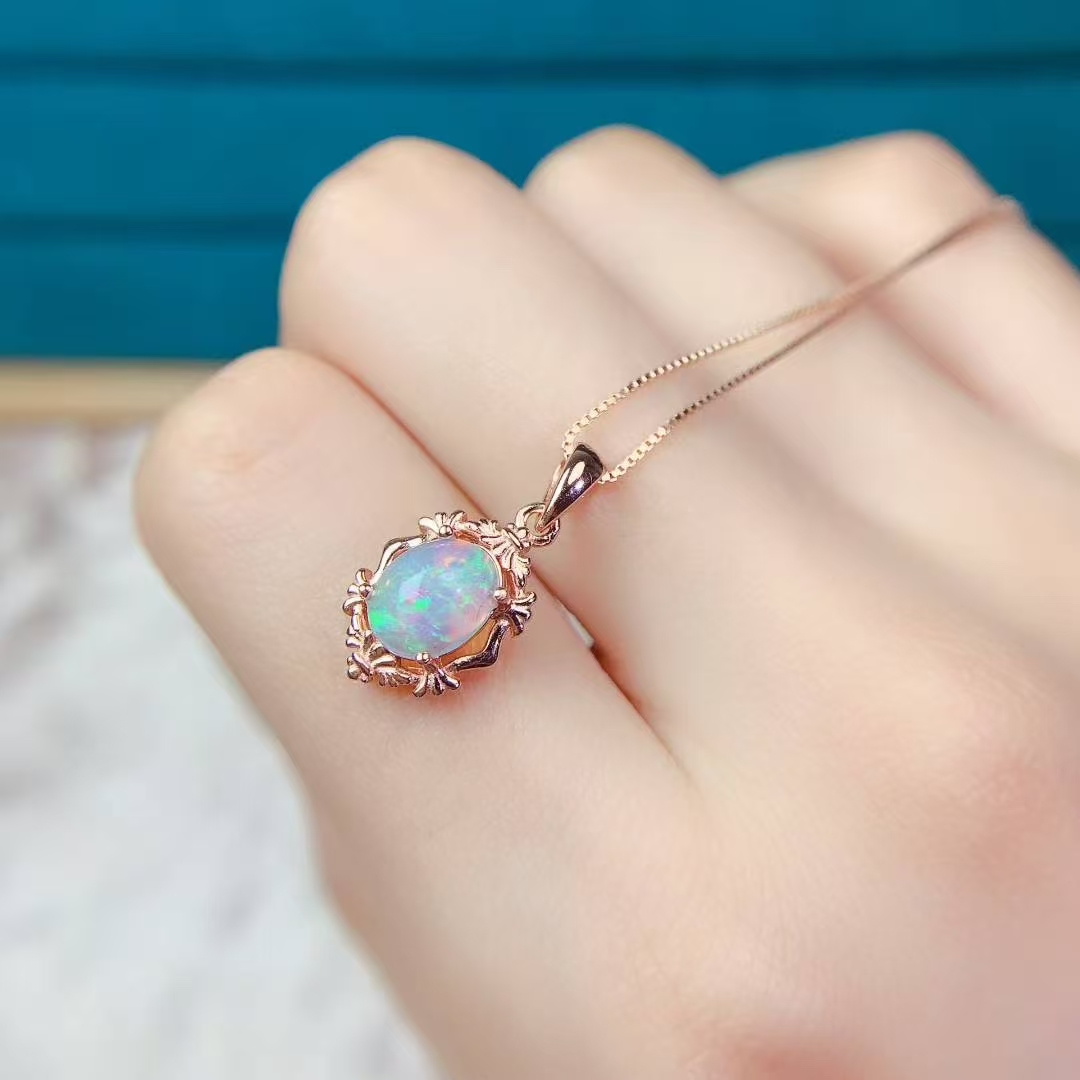 925 Silver Australia Opal Pend - đánh giá và giá Body Jewelry Australia