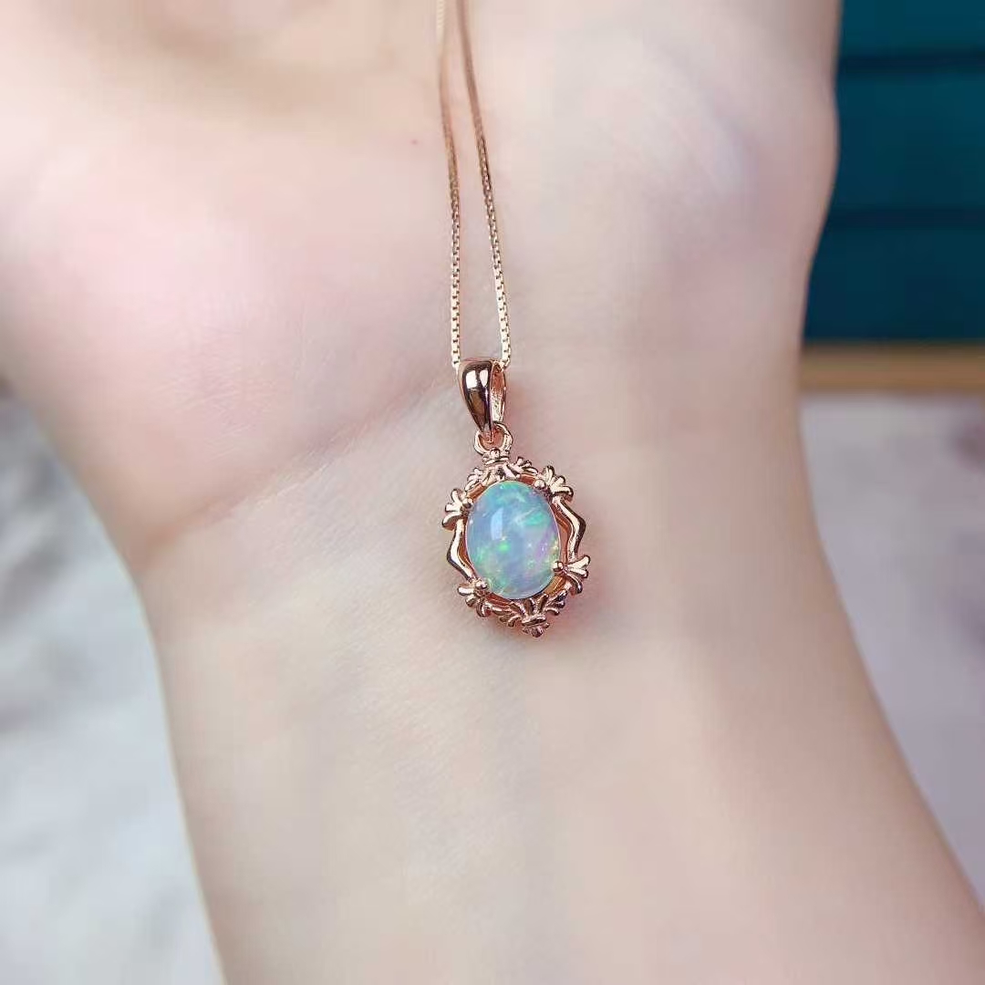 925 Silver Australia Opal Pend - đánh giá và giá Body Jewelry Australia