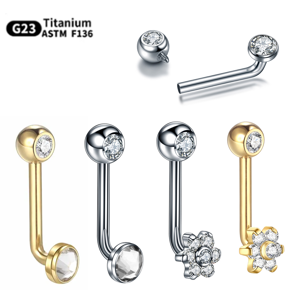 1PC Titanium Christina Vertica - đánh giá và giá Body Jewelry Vch