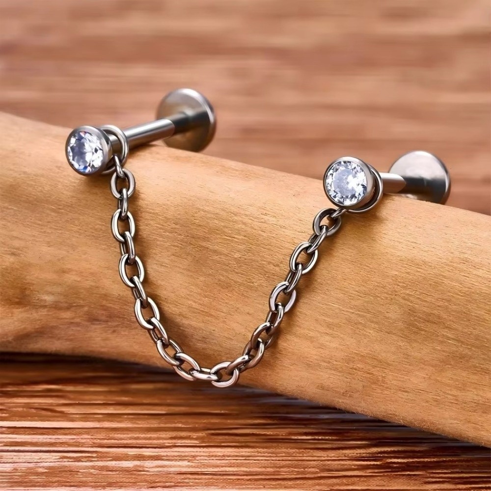 Fashion Titanium Nose Chain Th - đánh giá và giá Body Jewelry Titanium