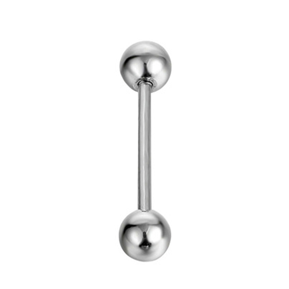 16pcs 14G Stainless Steel Nipp - đánh giá và giá Tongue Barbell Straight