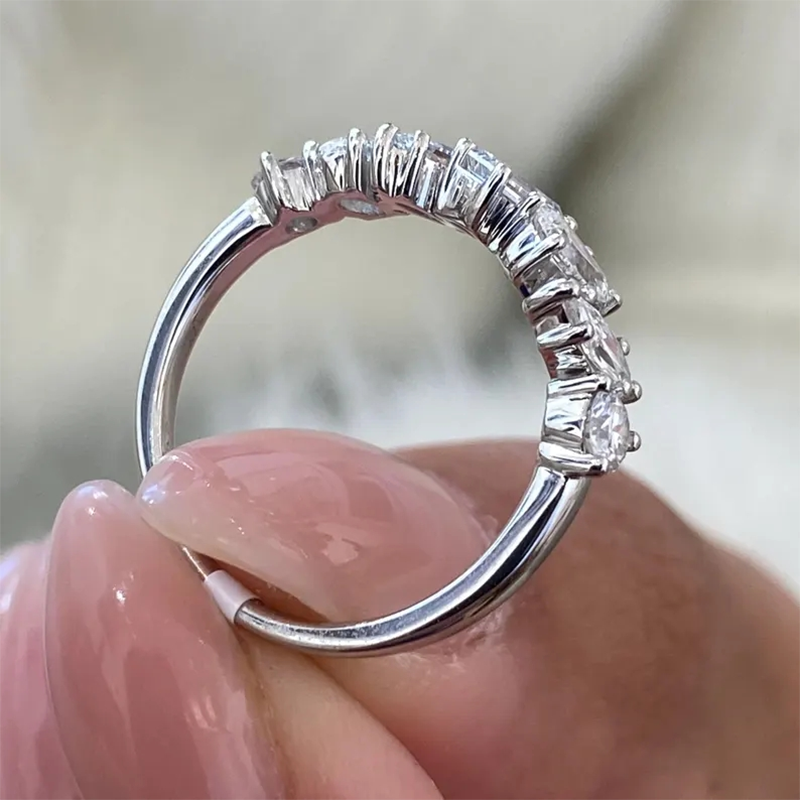 1.1 ct Mix Shape Diamond Stack - đánh giá và giá Body Jewelry Vch
