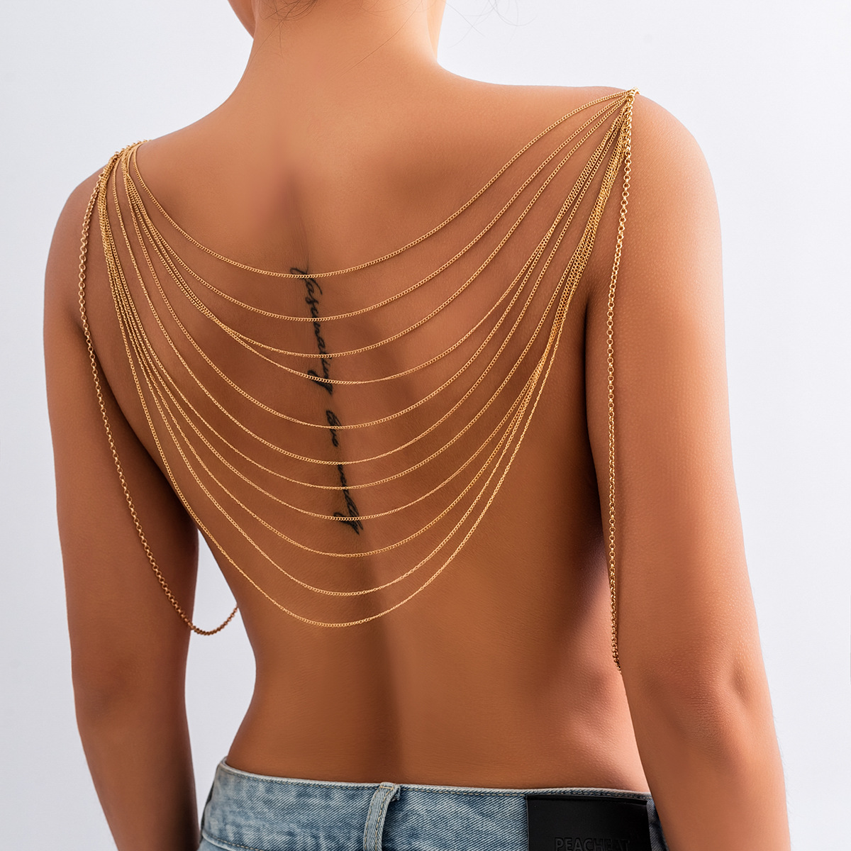 Classic Multi layered Tassel B - đánh giá và giá Body Jewelry By The Chain Gang