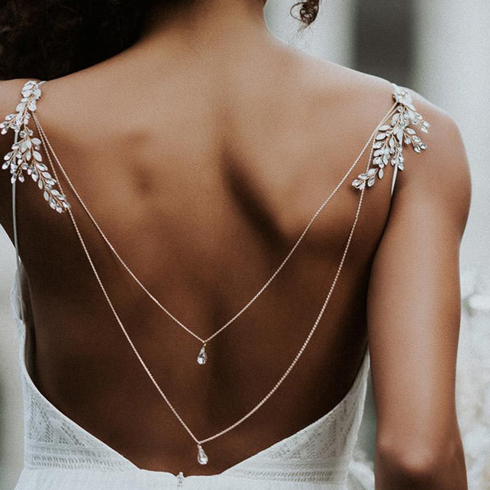 Zircon Tassel Pendant Back Cha - đánh giá và giá Body Jewelry Necklace