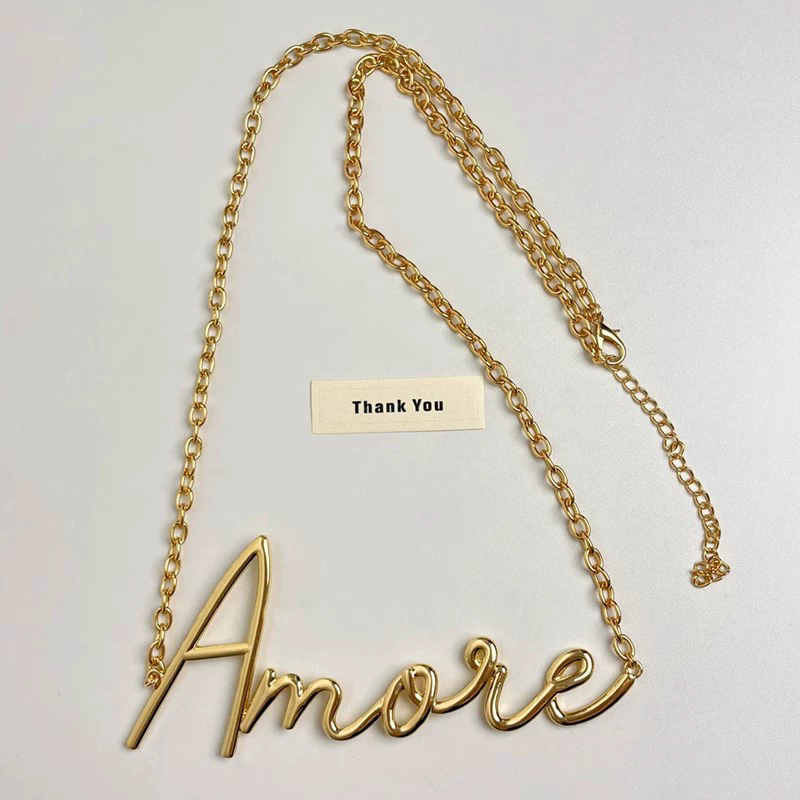 2025 New Retro Gold Letter Wai - đánh giá và giá Body Jewelry Usa