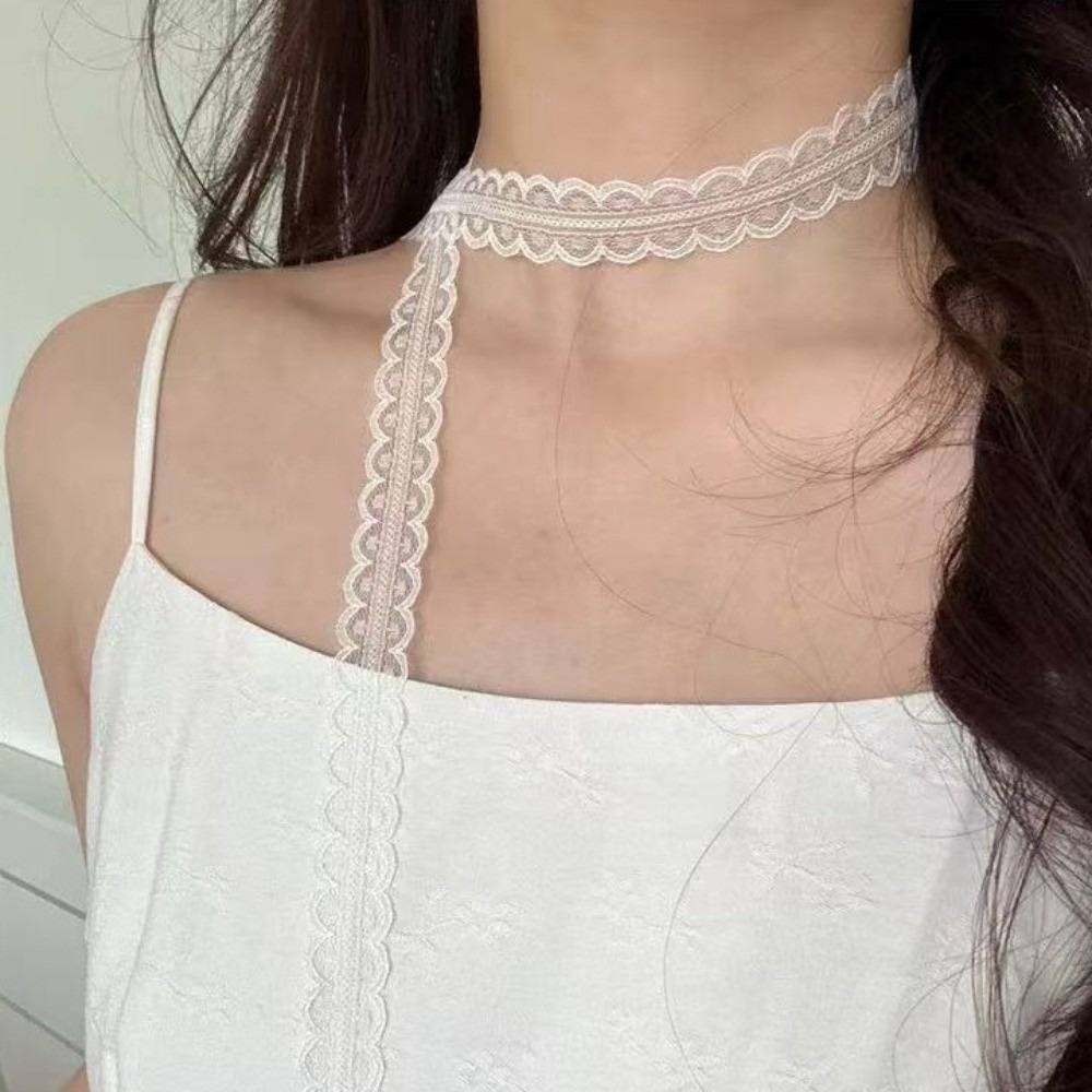 Sweet Gothic Lace Choker Stack - đánh giá và giá Body Jewelry Goth