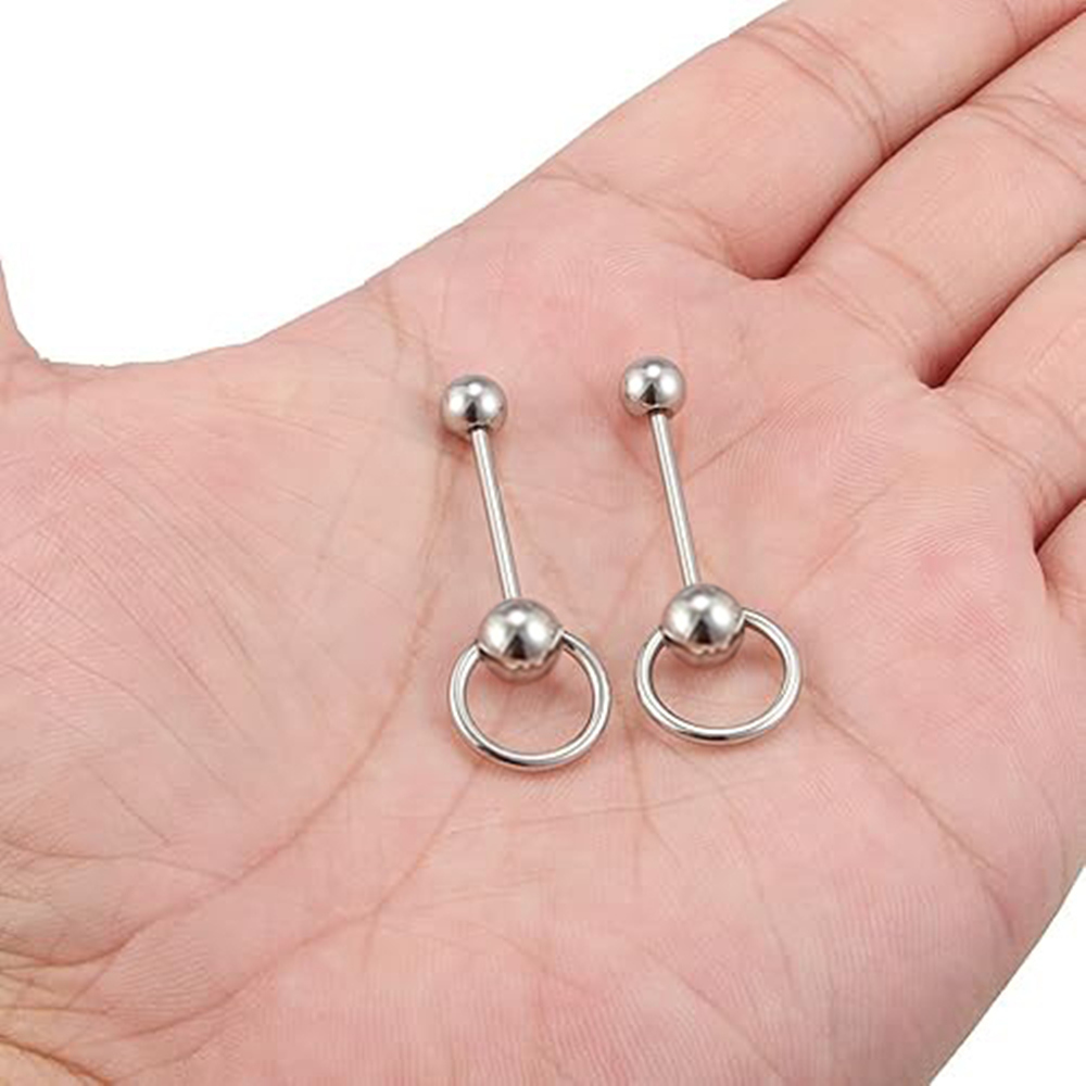 Bulk 14g 1.6mm Surgical Steel  - đánh giá và giá Tongue Barbell Straight
