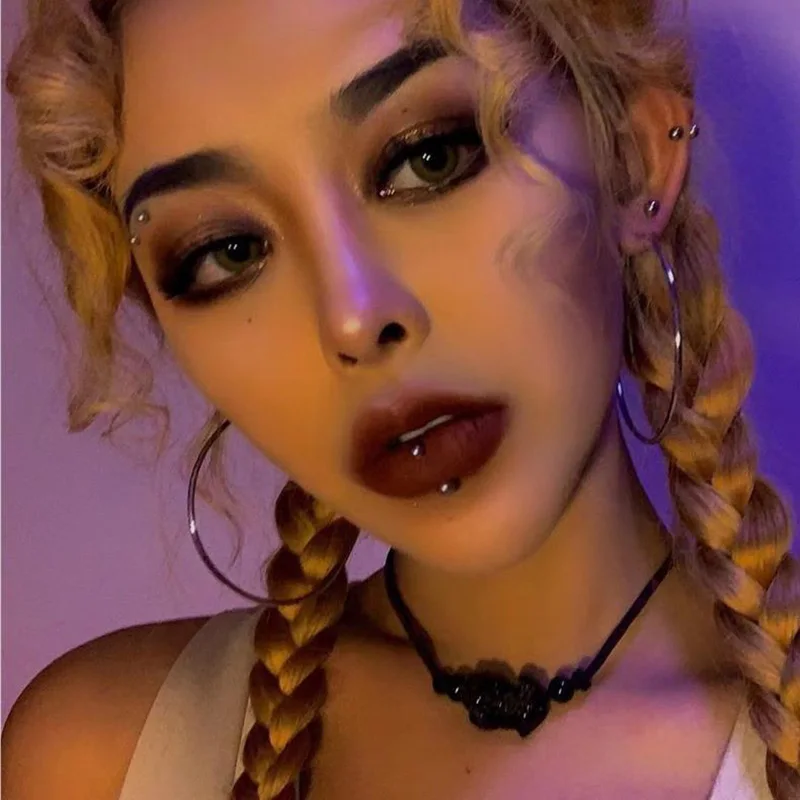 3D Face Eyes Party Makeup Tatt - đánh giá và giá Body Jewelry Tattoo