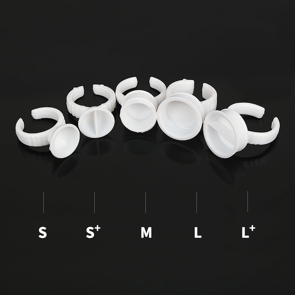 100PCS Tattoo Rings Cups Dispo - đánh giá và giá Body Jewelry Tattoo