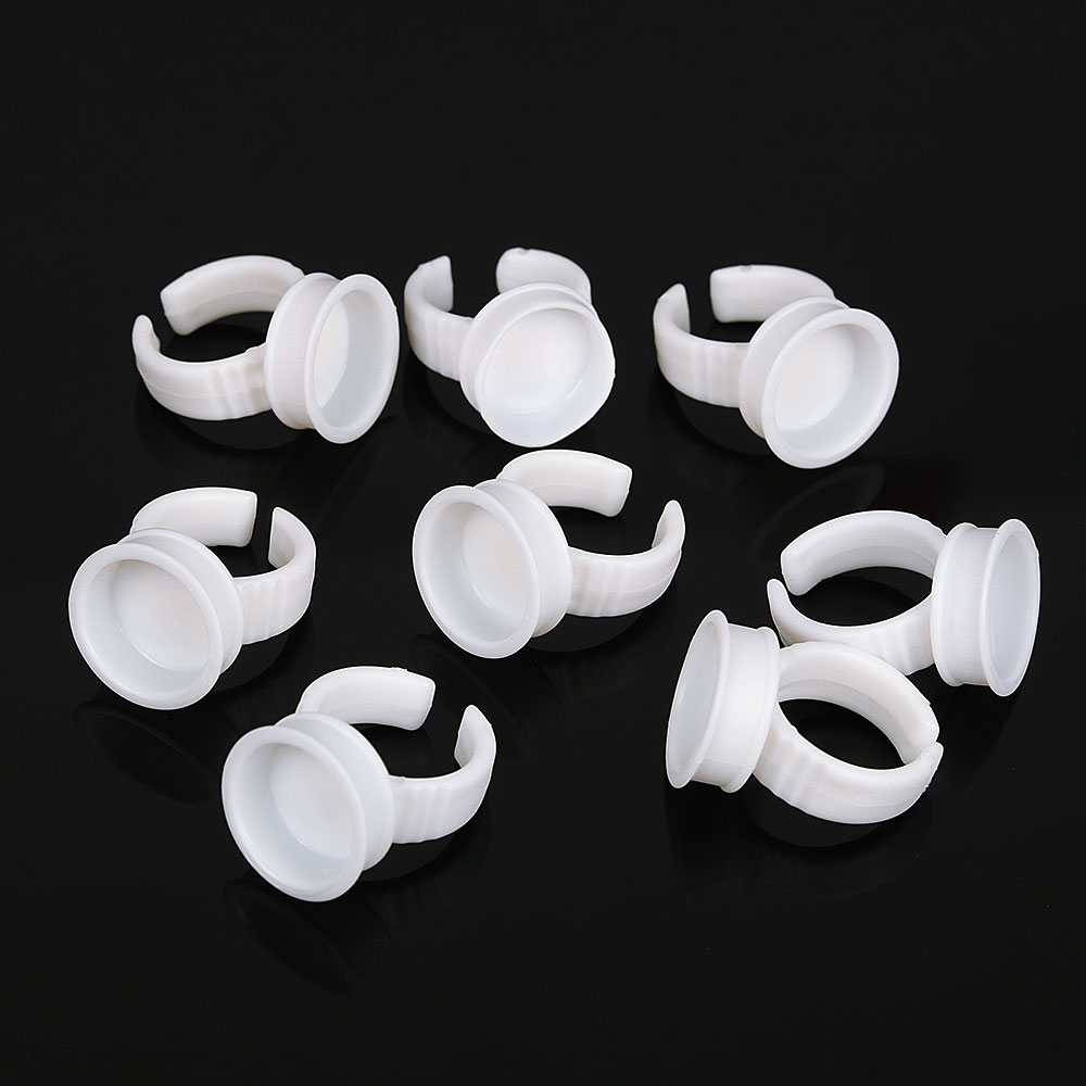 100PCS Tattoo Rings Cups Dispo - đánh giá và giá Body Jewelry Tattoo