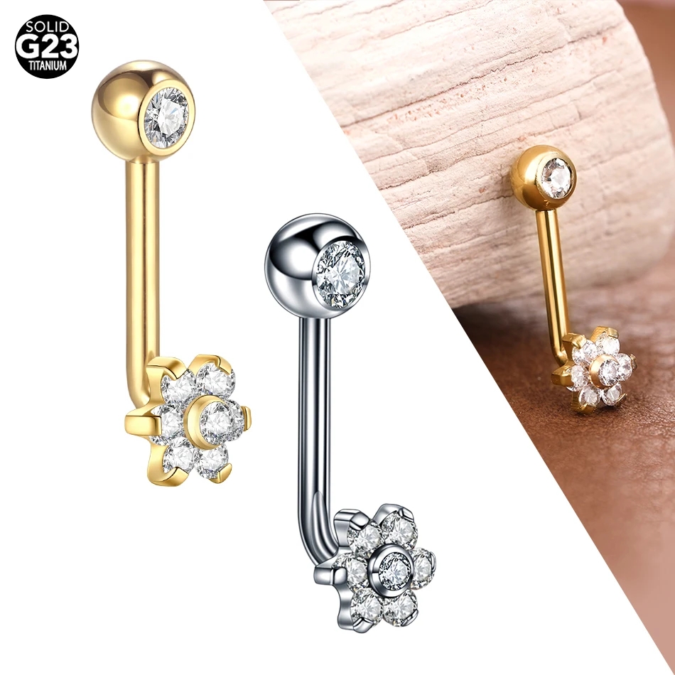 10pcs/lot Titanium Zircon Chri - đánh giá và giá Body Jewelry Vch