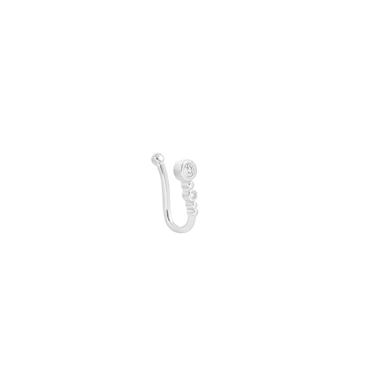 1pc U-Shape Non-Piercing Nose  - đánh giá và giá Body Jewelry Nose Studs