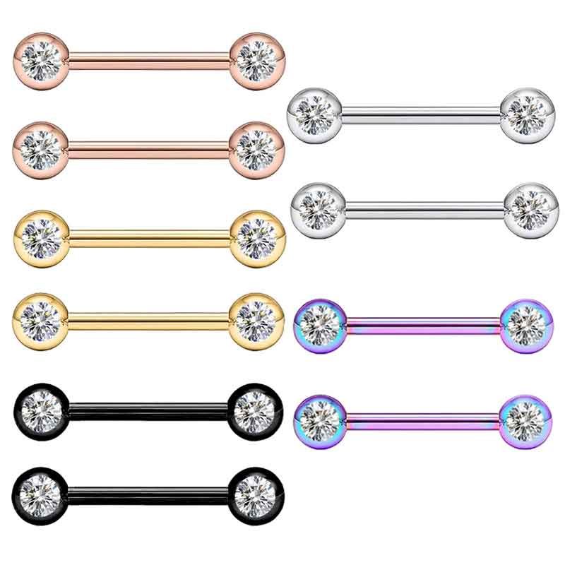 wholesales straight barbell cr - đánh giá và giá Tongue Barbell Straight