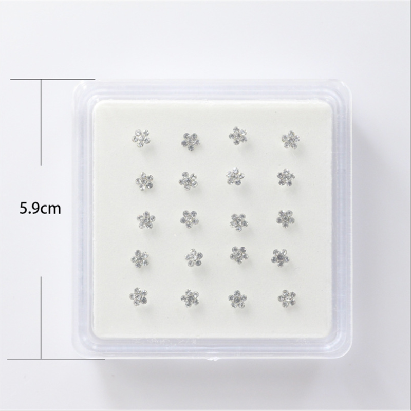 20Pcs/Box Body Nose Piercing J - đánh giá và giá Body Jewelry Jewelry Box