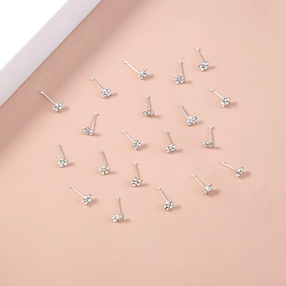 20Pcs/Box Body Nose Piercing J - đánh giá và giá Body Jewelry Jewelry Box