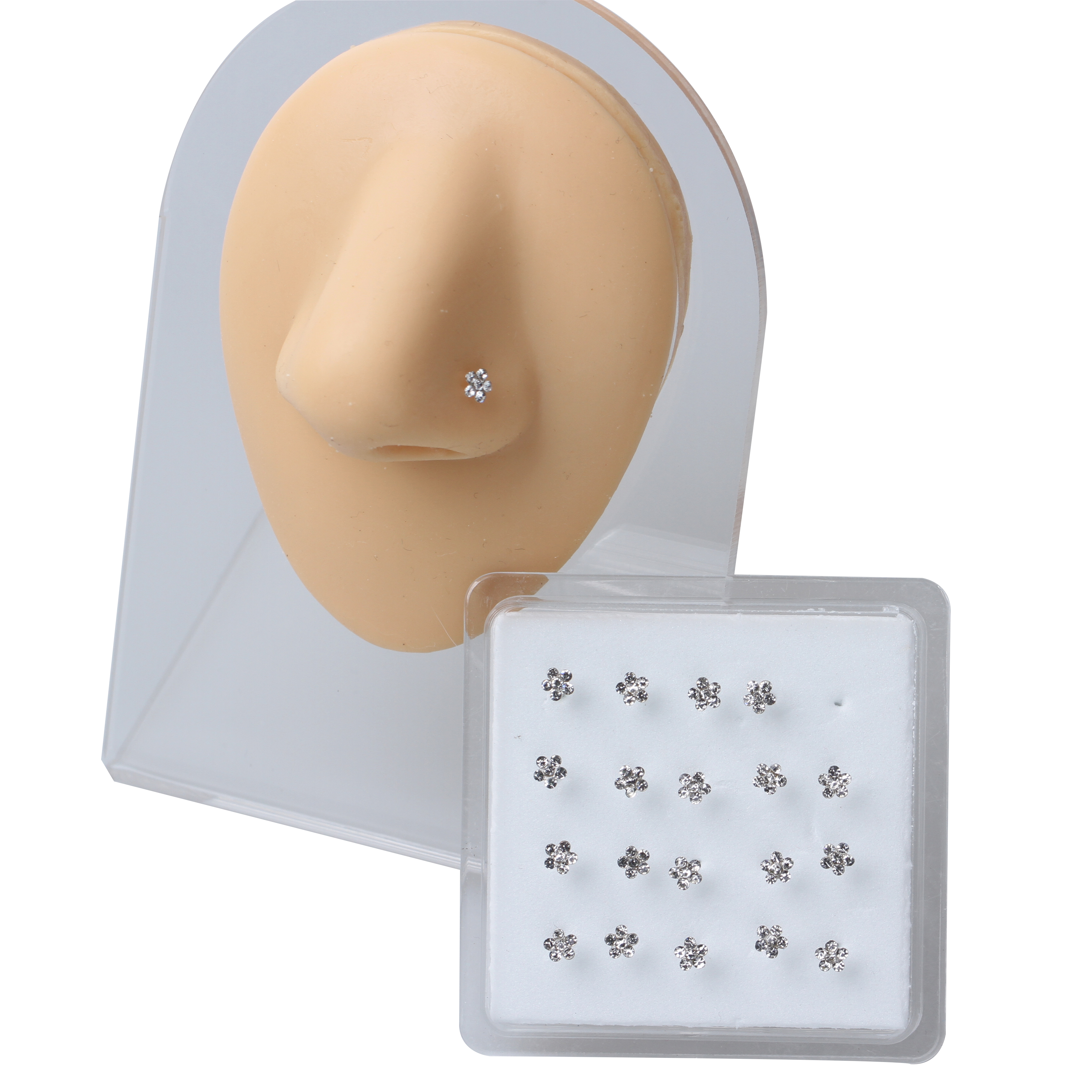 20Pcs Stainless Steel Nose Stu - đánh giá và giá Body Jewelry Nose Studs