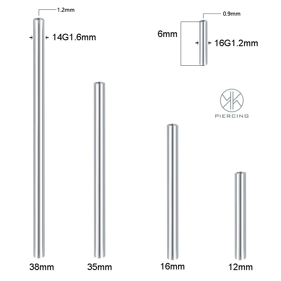 10pcs G23 Titanium Straight Ba - đánh giá và giá Tongue Barbell Straight