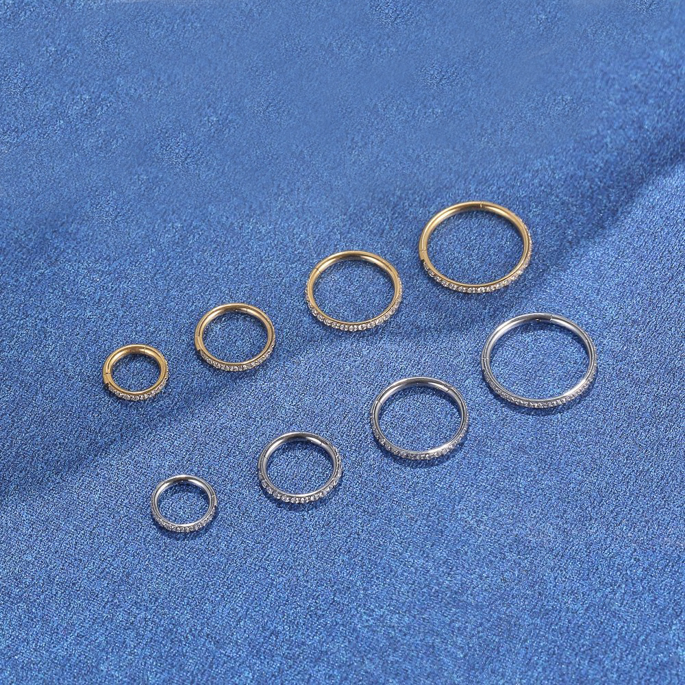 F136 Titanium Nose Ring Implan - đánh giá và giá Body Jewelry Implant Grade Titanium