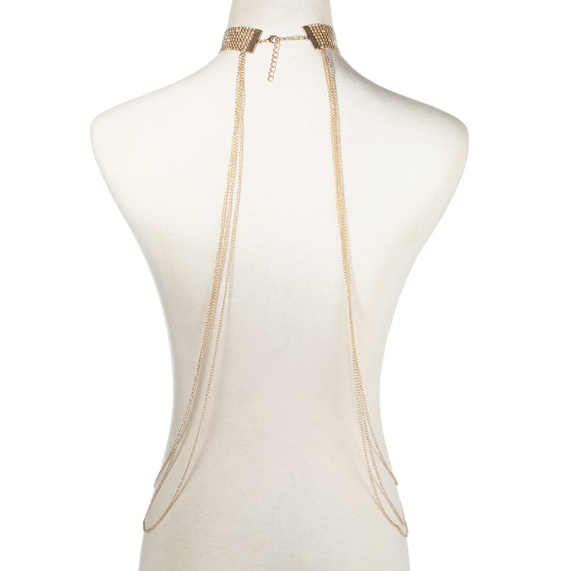 Gold Color Body Chain Women  R - đánh giá và giá Body Jewelry Usa
