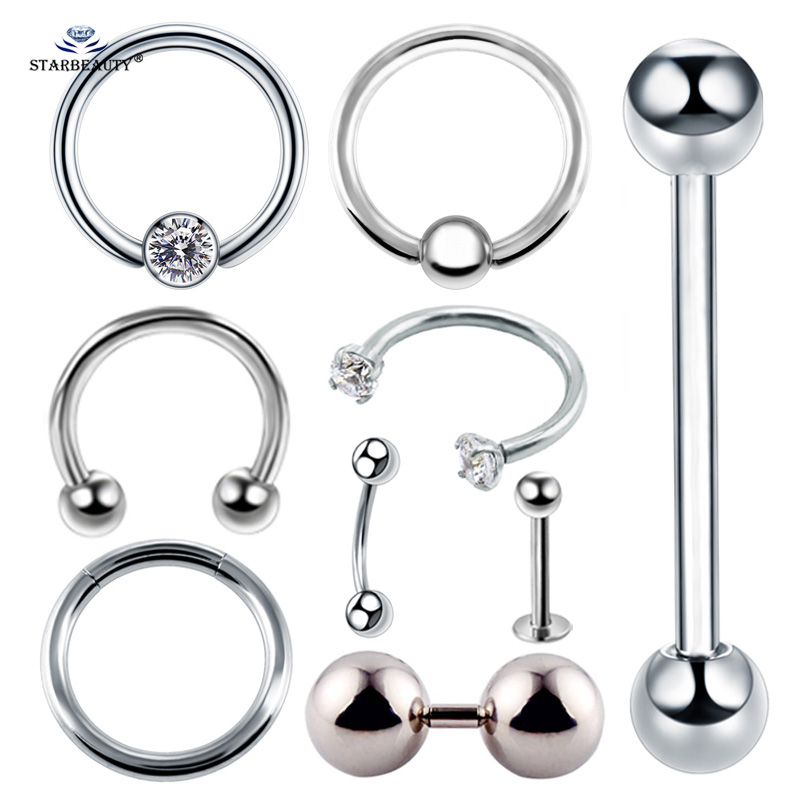 2pcs Multipurpose BCR Face Pie - đánh giá và giá Body Jewelry Vch