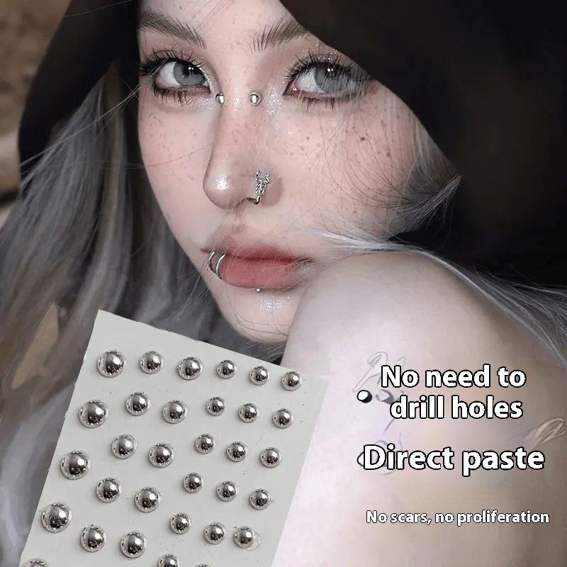 321pcs Non Piercing Lip Studs  - đánh giá và giá Body Jewelry Nose Studs