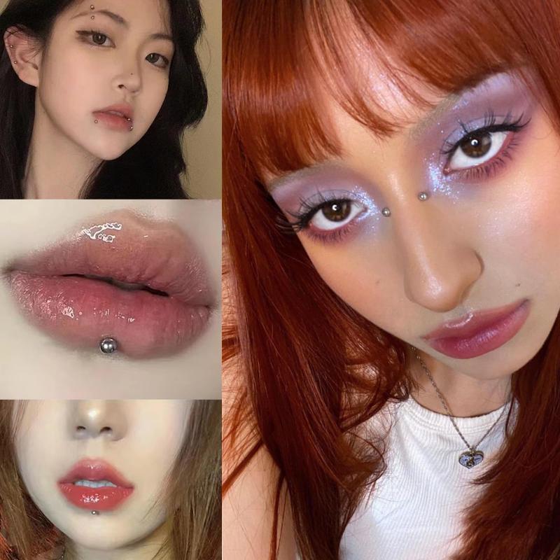 321pcs Non Piercing Lip Studs  - đánh giá và giá Body Jewelry Nose Studs
