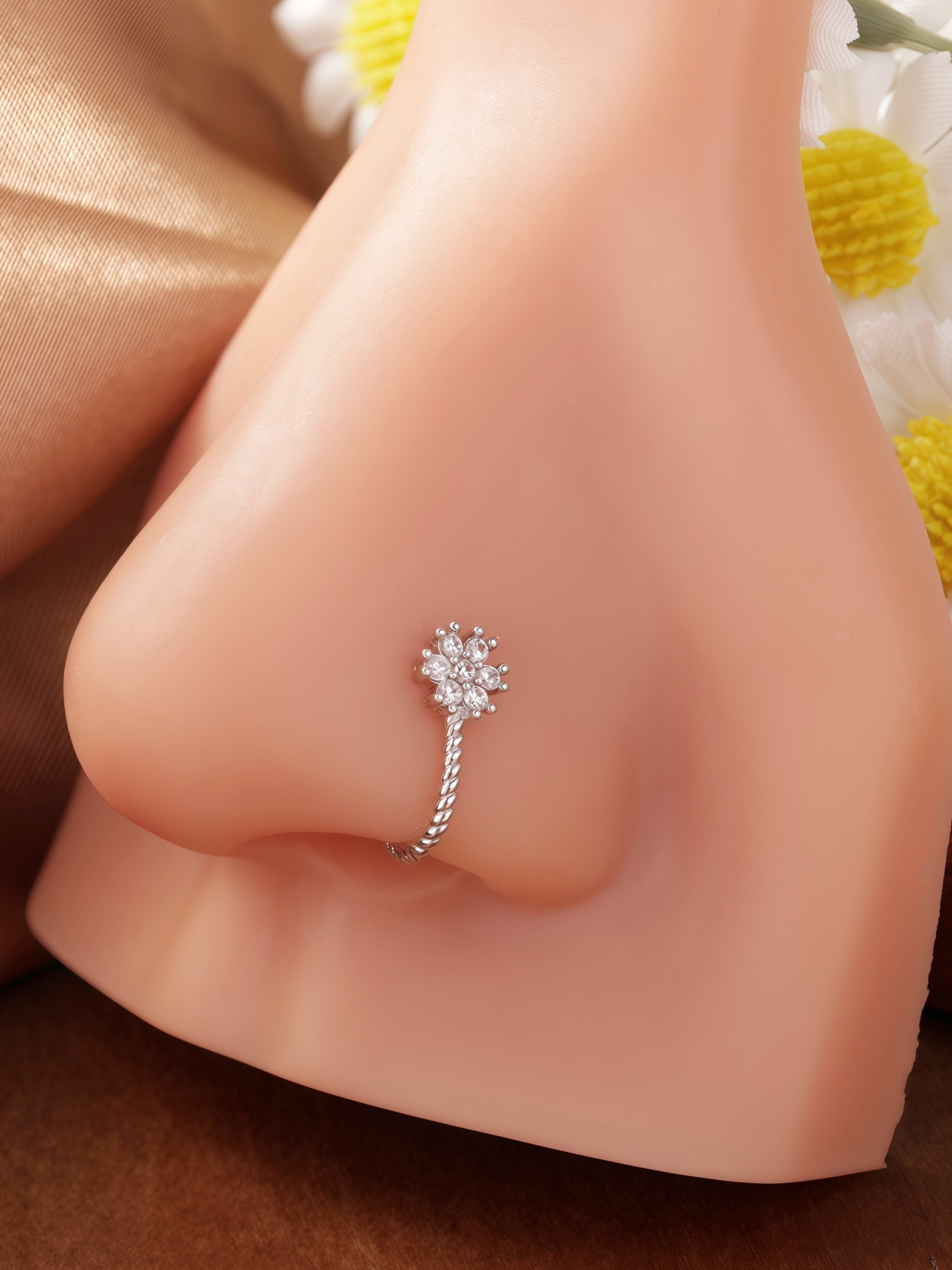 1pcs African Faux Nose Cuff No - đánh giá và giá Body Jewelry Nose Studs