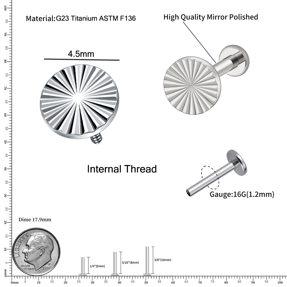 ASTM F136 G23 Titanium Mini Ci - đánh giá và giá Body Jewelry Jewelry Box