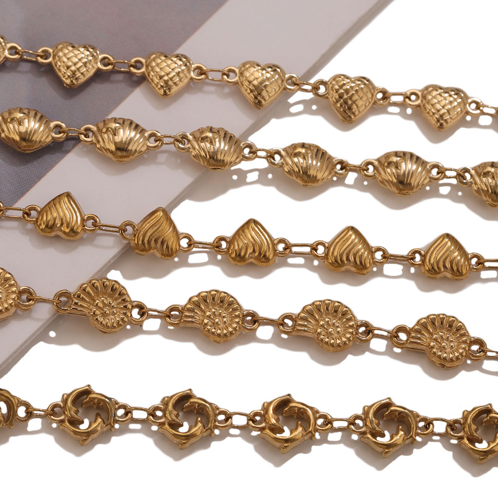 1M PVD Gold Stainless Steel He - đánh giá và giá Body Jewelry Necklace