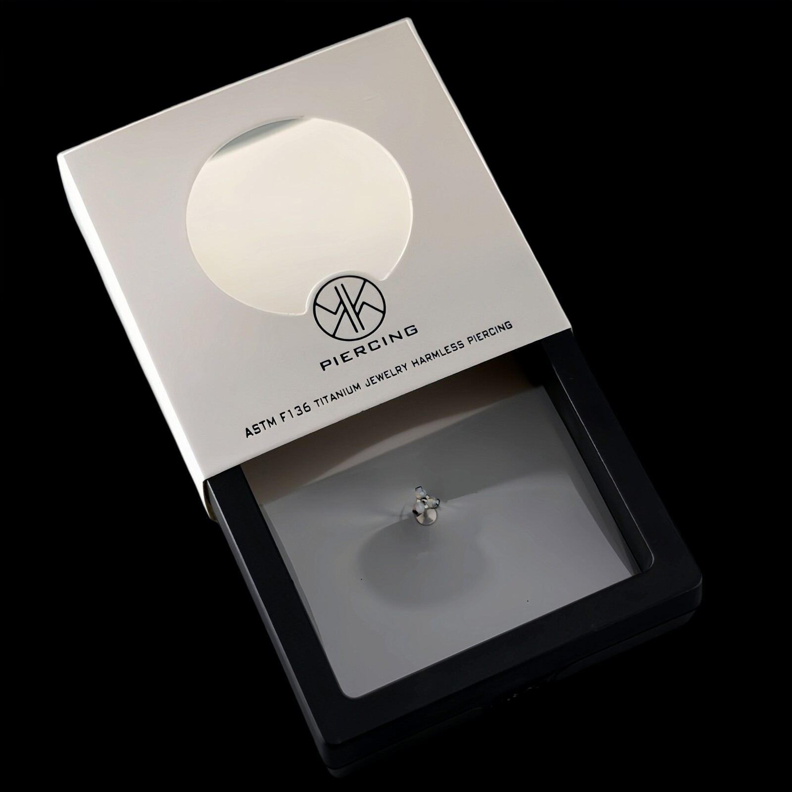 1PCS Titanium Opal Mini Pierci - đánh giá và giá Body Jewelry Jewelry Box