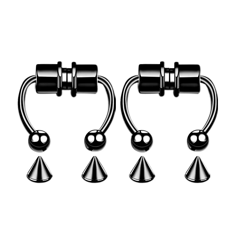 1/2/3/4/5Pcs Stainless Steel M - đánh giá và giá Body Jewelry Nose Studs