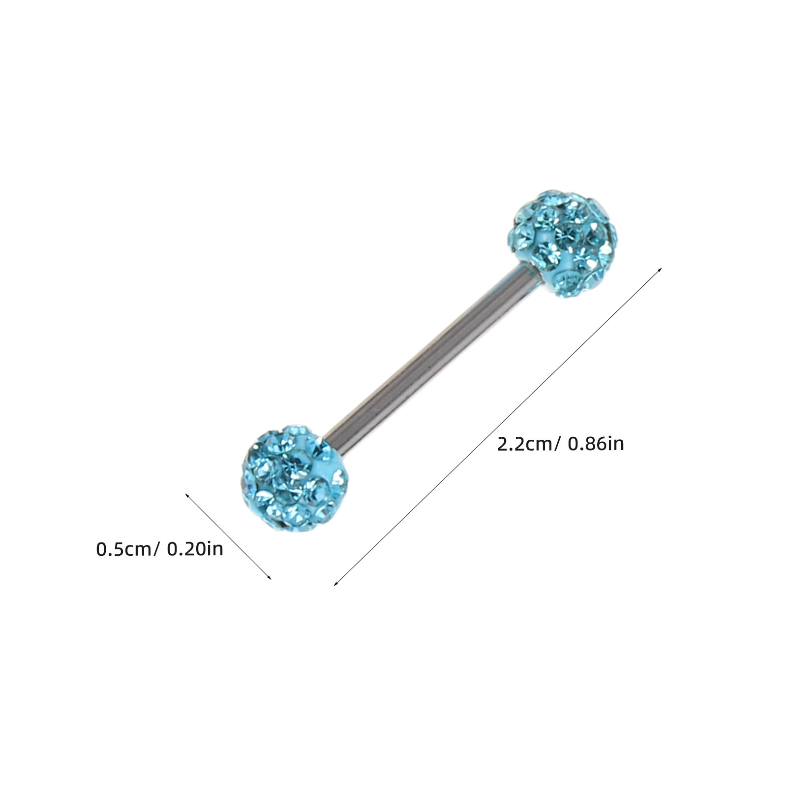 12Pcs Stainless Steel Tongue B - đánh giá và giá Tongue Barbell Straight