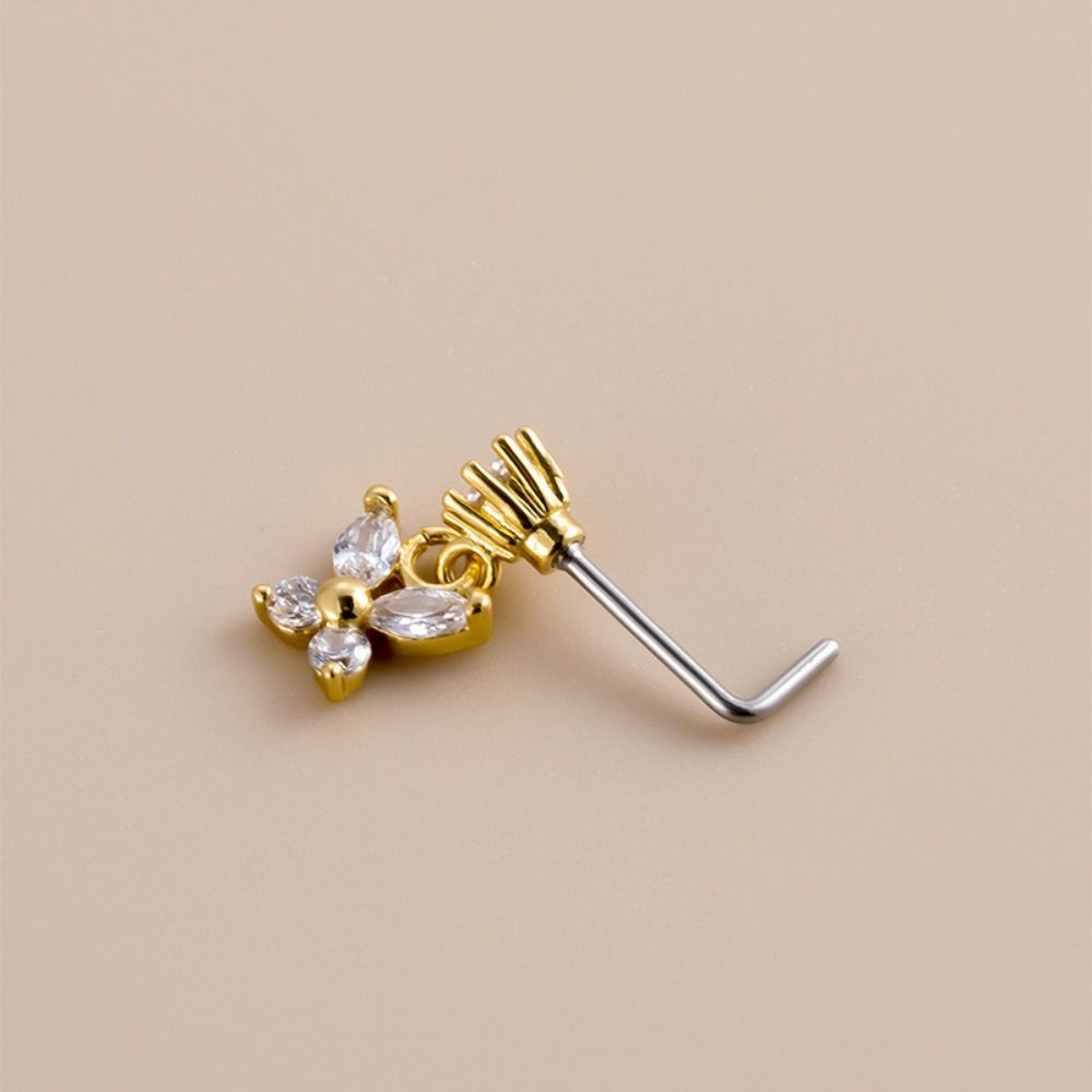 Stainless Steel Piercing Nose  - đánh giá và giá Body Jewelry Goth
