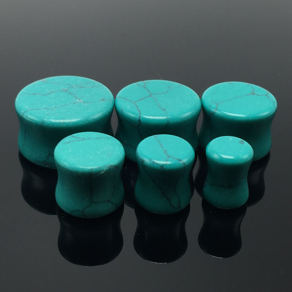 Alisouy 2 pieces fashion Green - đánh giá và giá Body Jewelry Gauge To Mm