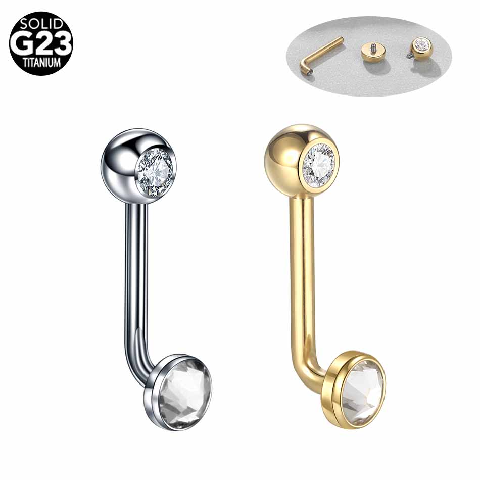 1PC G23 Titanium Christina Ver - đánh giá và giá Body Jewelry Vch