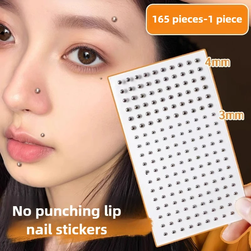 165pcs Non Piercing Lip Nails  - đánh giá và giá Body Jewelry Rings