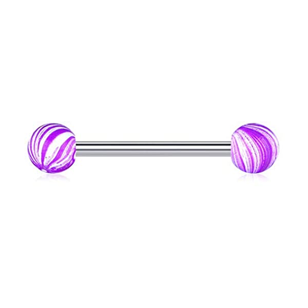 1PCS/4PCS Nipple Tongue Rings  - đánh giá và giá Tongue Barbell Straight