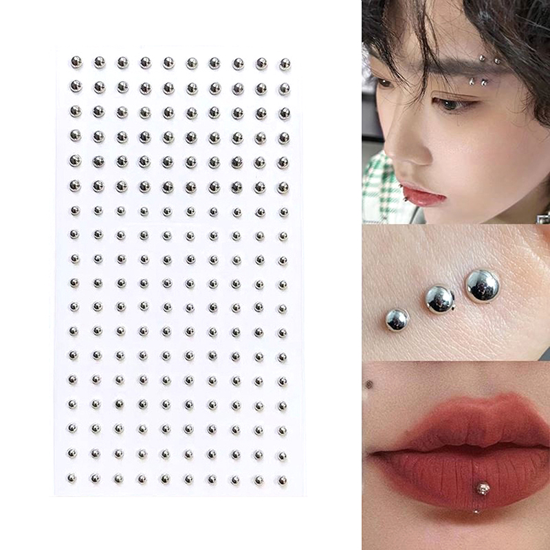 Diamond Sticker Fake Nose Stud - đánh giá và giá Body Jewelry Nose Studs
