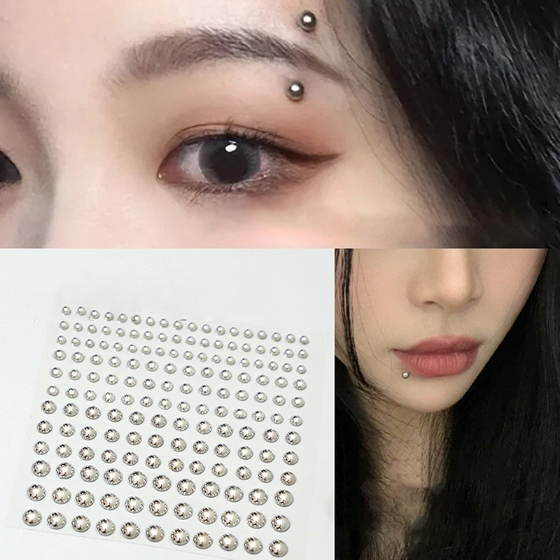 Diamond Sticker Fake Nose Stud - đánh giá và giá Body Jewelry Nose Studs