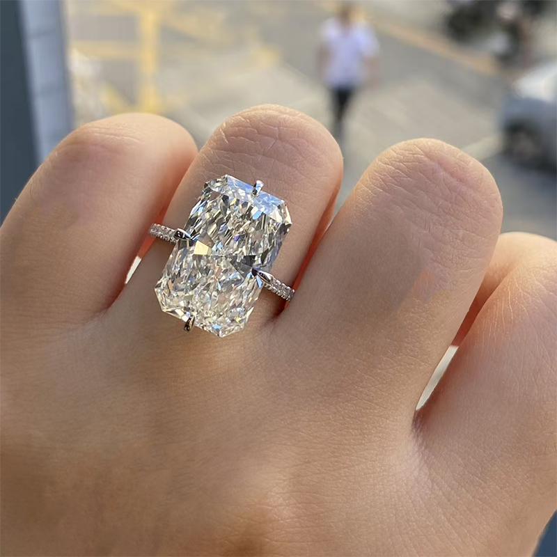 10Ct EF/VS VVS Radiant Cut CVD - đánh giá và giá Body Jewelry Vch