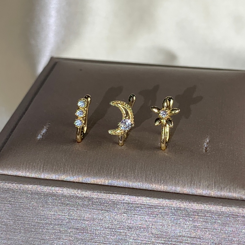 3-piece retro light luxury nos - đánh giá và giá Body Jewelry Nose Studs