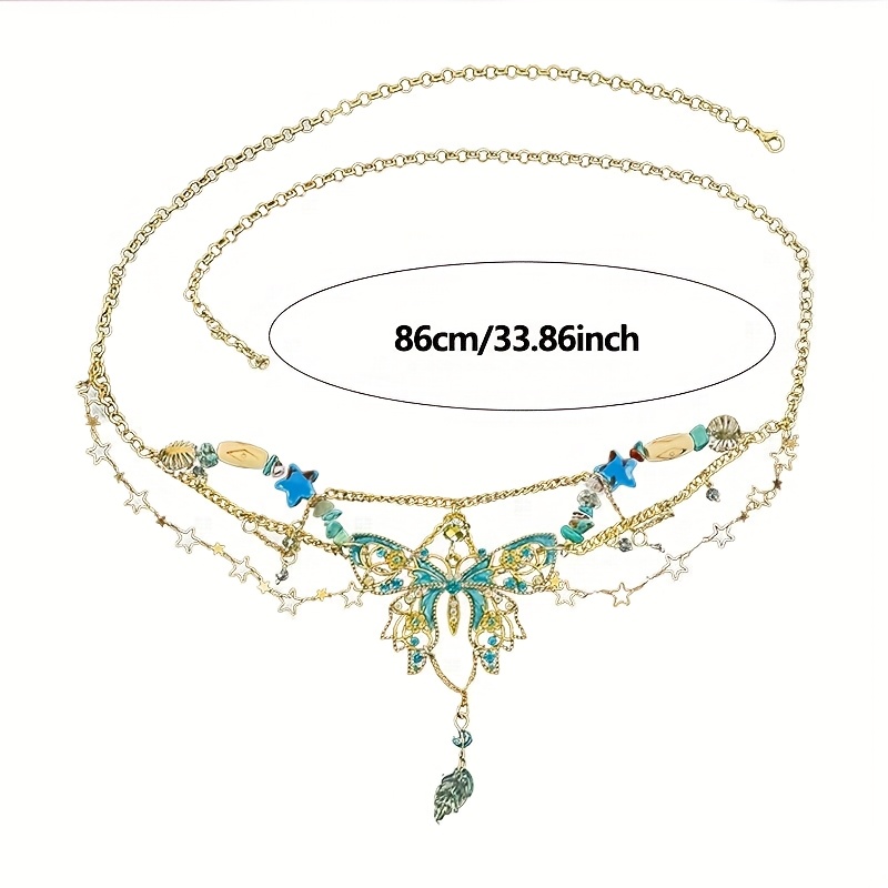 1 Piece Party Outfit Waist Cha - đánh giá và giá Body Jewelry Titanium