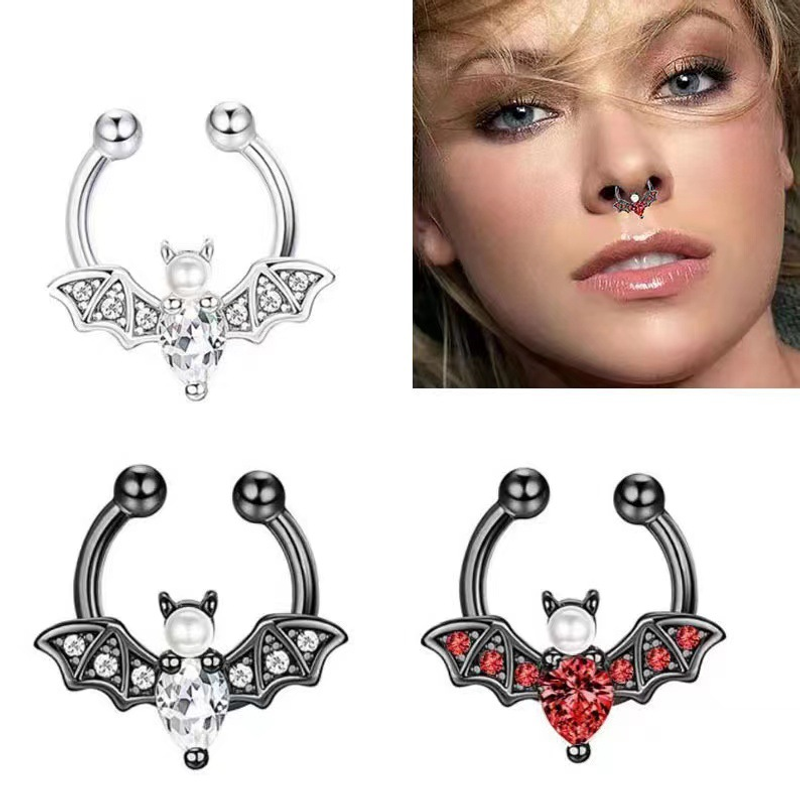 EVISPOL Cute Halloween Bat Fau - đánh giá và giá Body Jewelry Nose Studs