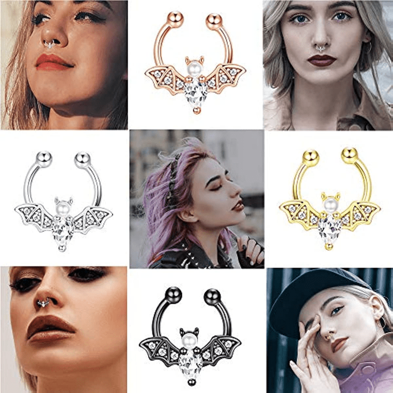 EVISPOL Cute Halloween Bat Fau - đánh giá và giá Body Jewelry Nose Studs